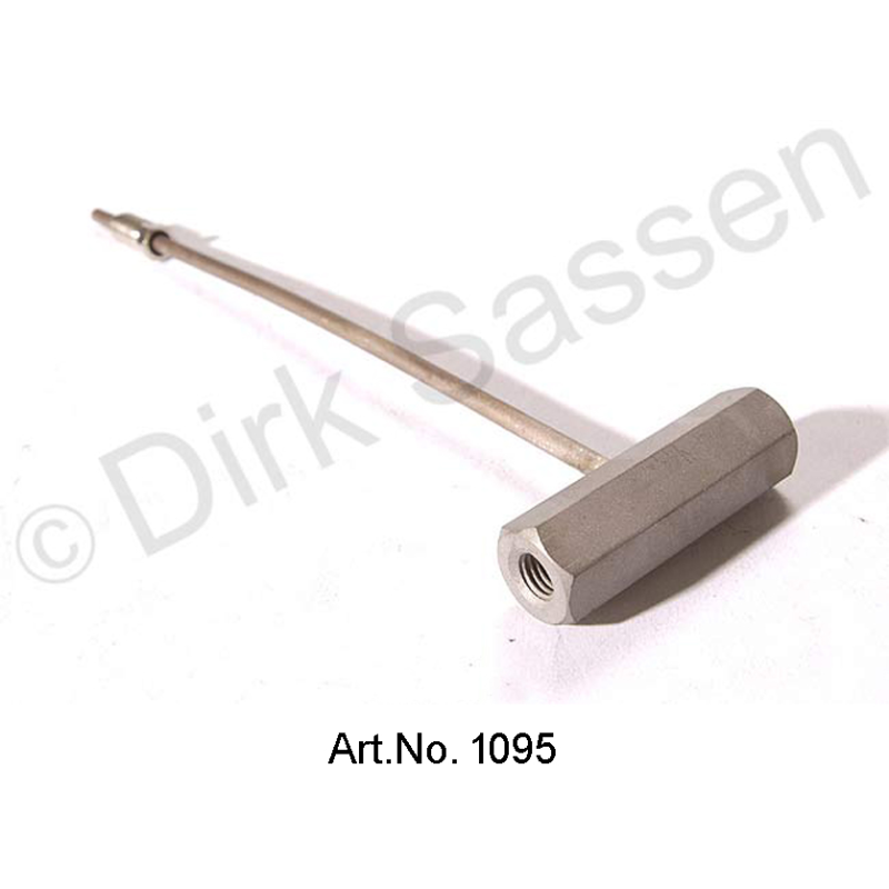 Flexible de réduction pour flexible de frein, CuNi, 6,35 mm et 2 sorties 4,5 mm