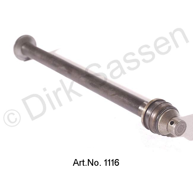 Pushrod for spring cylinder, front