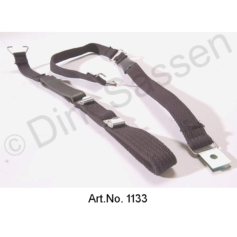 Set spanriemen, reservewiel, tot 1967