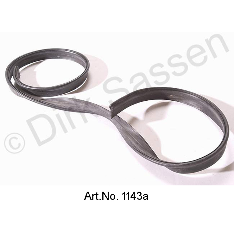 Joint pour lunette arrière, vers le coffre à bagages