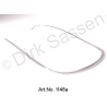 Decoratief frame voor koplampen, kunststof, links