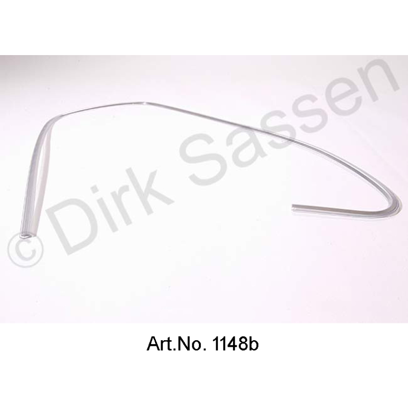 Decorative frame for headlights, plastic, right