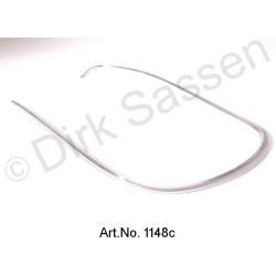 Pair of decorative frames for headlights, plastic