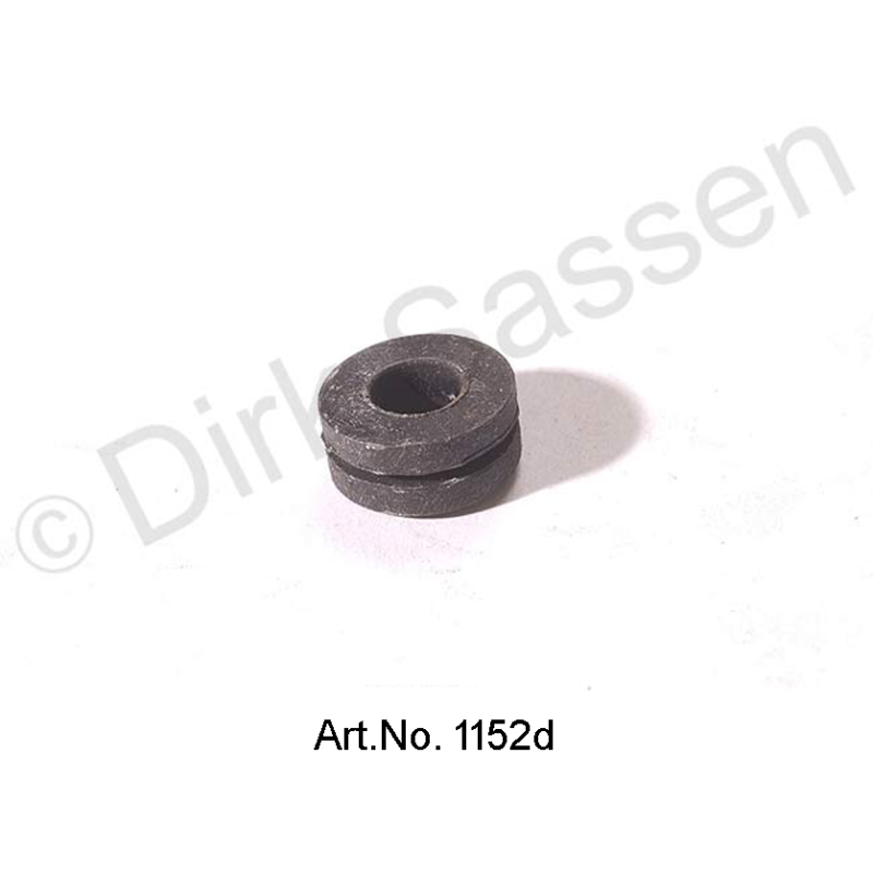 Rubber eyelet for spray water containers