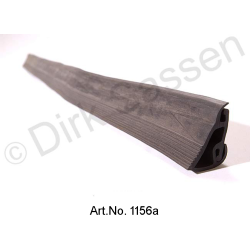 Türdichtung, unten, schwarz, in Türschiene, vorne
