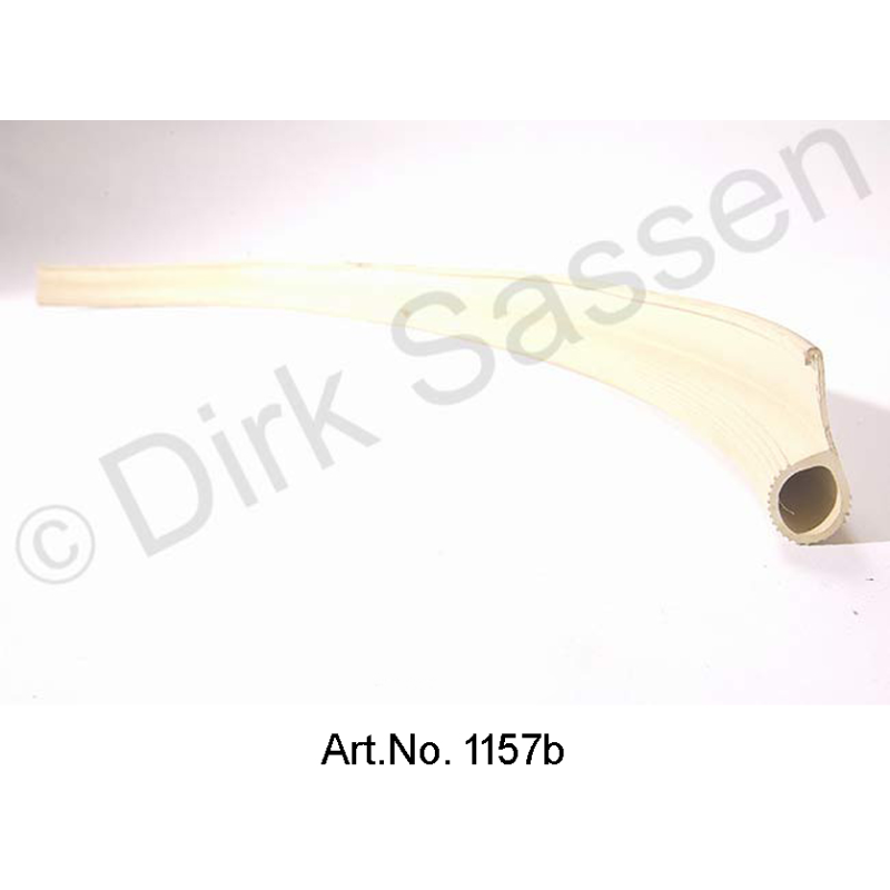 Joint de porte, gris beige, à l'intérieur, sur le châssis, derrière, finement côtelé