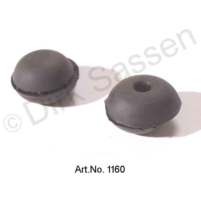 Rubberen stop voor de motorkap