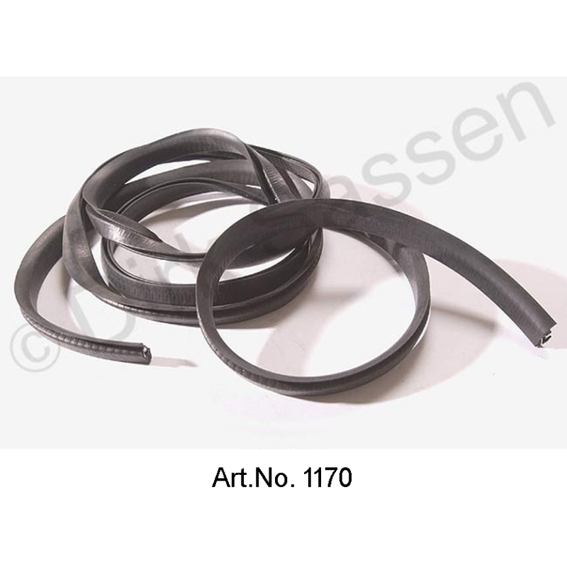 Set of gutter seals, repro, left and right