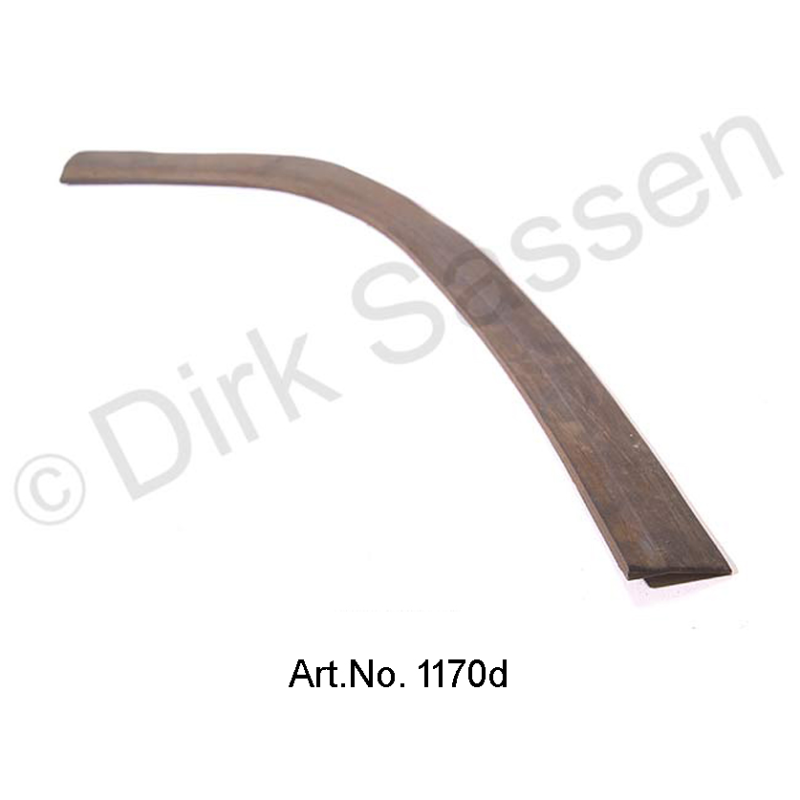 Guarnizione per grondaie, forma originale, solo orecchio destro