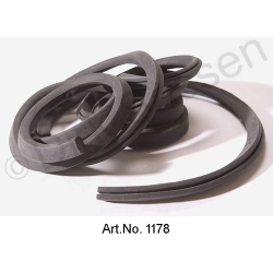Set di chiusini, non-pallas, a forma di U, gomma spugna