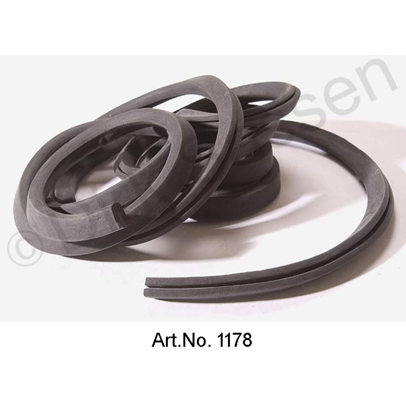 Set of manhole covers, Non-Pallas, U-shape, sponge rubber