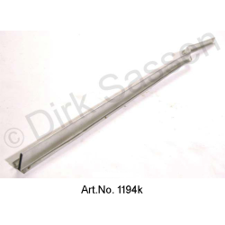 Rail for rubber socket on the door, C-pillar, right