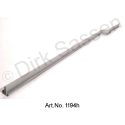 Rail for rubber socket on the door, B pillar, rear side, right