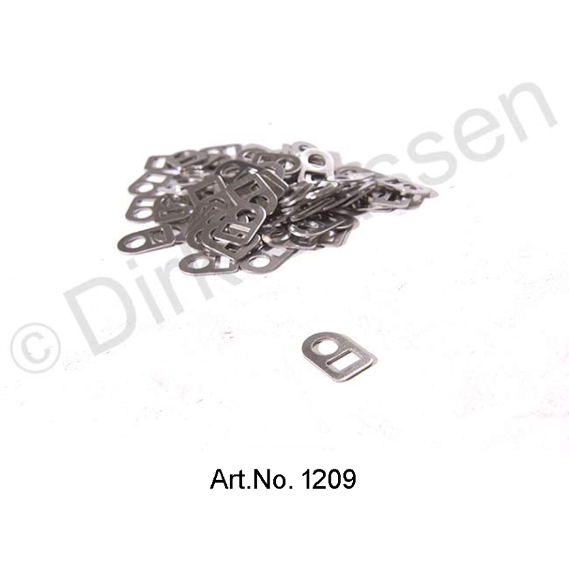 Ligarex locks, inox, bag, 100 pieces