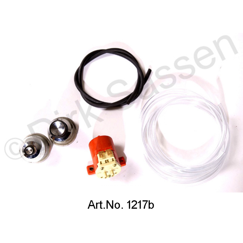 Schakelaar voor ruitesproeier-systemen, elektrisch ombouwd, met ruitensproeierpomp, vervangingsdeel