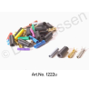 Reparatieset voor kabelboom, 4 mm ronde connectoren, koper, 20 stuks