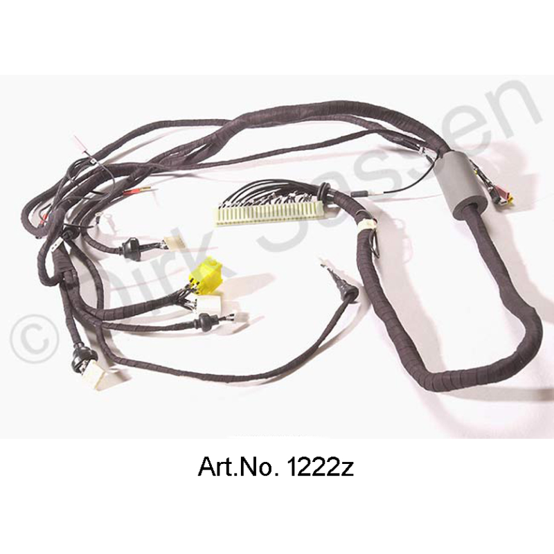 Wiring harness, IE, body side, 25-pin, white and yellow connector, from 04/1973