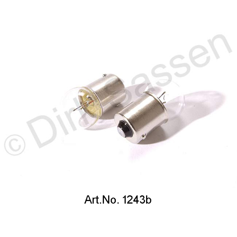 Incandescent lamp, parking light, 5 watts