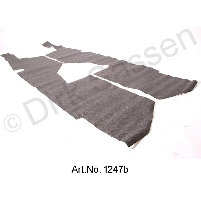 Schweller und Längsträger-Verkleidung, Satz, Linoleum, ab 1967
