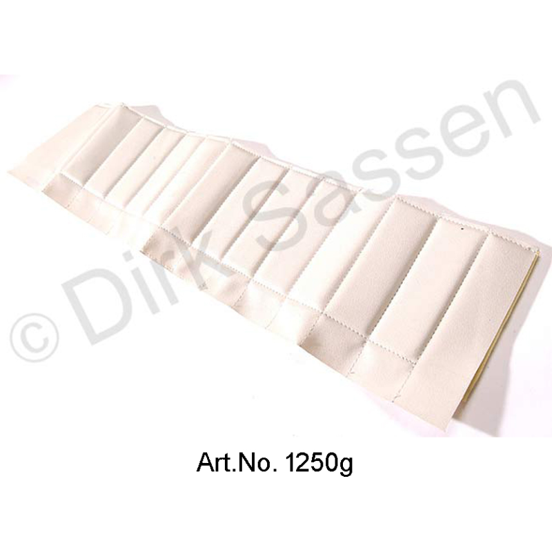 Türverkleidungsbezug, oben, Kunstleder, weiss, vorne, rechts