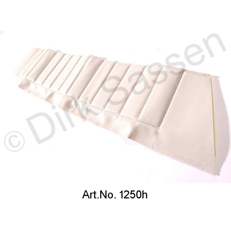 Türverkleidungsbezug, oben, Kunstleder, weiss, vorne, links