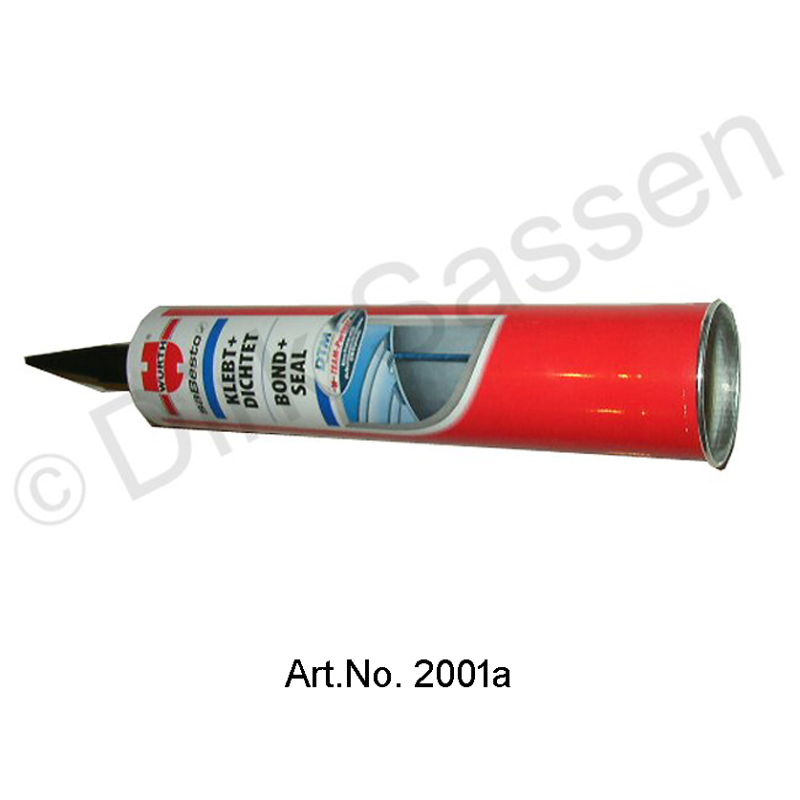 Body sealant, black, tube
