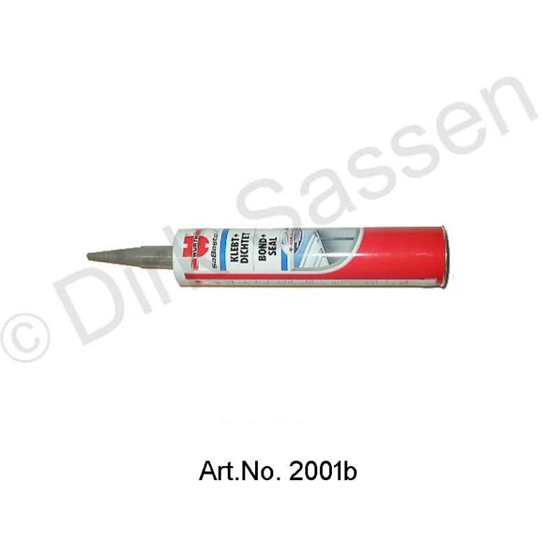 Scellant pour pare-brise, gris, tube