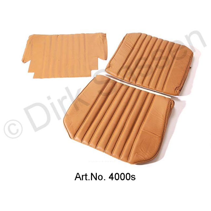 Funda del asiento delantero, cuero, marrón claro