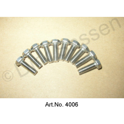 Screw, M5 x 16, stainless steel (10 pieces)