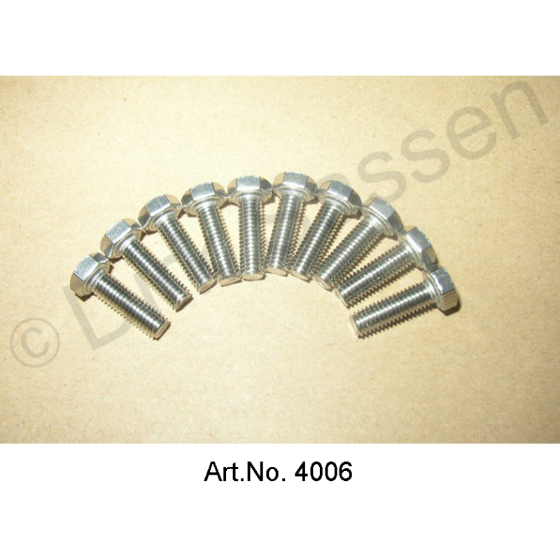 Tornillo, M5 x 16, acero inoxidable (10 piezas)