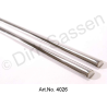 Trim, spatbord, achter, midden, inox, rechts