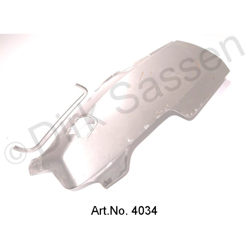 Mudguard body panel side panel, right, SUPPLEMENT FOR LOCKING or PICK-UP