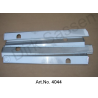 Couvercle de seuil de porte, Inox, brillant, 4 parties