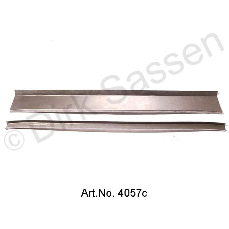 Repair panel, above trunk lid, 'bridge plate'