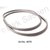 Sealing strip for side window, Break, rear, gray, left or right