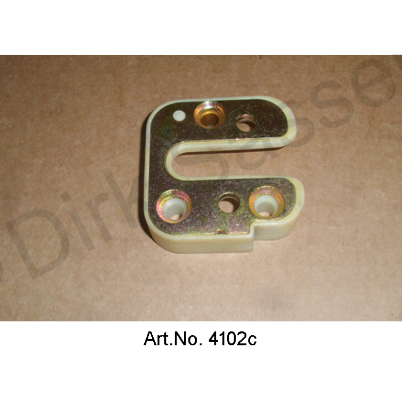 Housing for lock latch, door side, left, as new