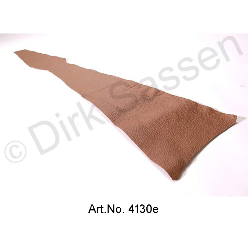 Cover for B pillar, inside, leather, dark brown, top part, left