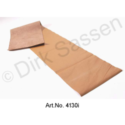 Cache pour tableau de bord, cuir, marron clair