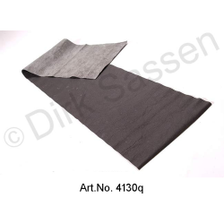 Funda para salpicadero, cuero, negro