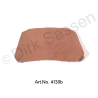 Cache pour montant B, intérieur, cuir, marron foncé, bas, gauche