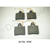 Brake pads, rear, SM, with cable connection, IE, from 11/1972