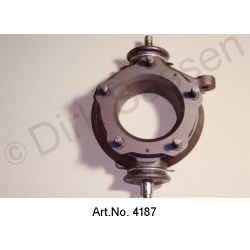 Wheel hub, complete, left, with new ball pins, bearings and sleeves, SM, replacement part