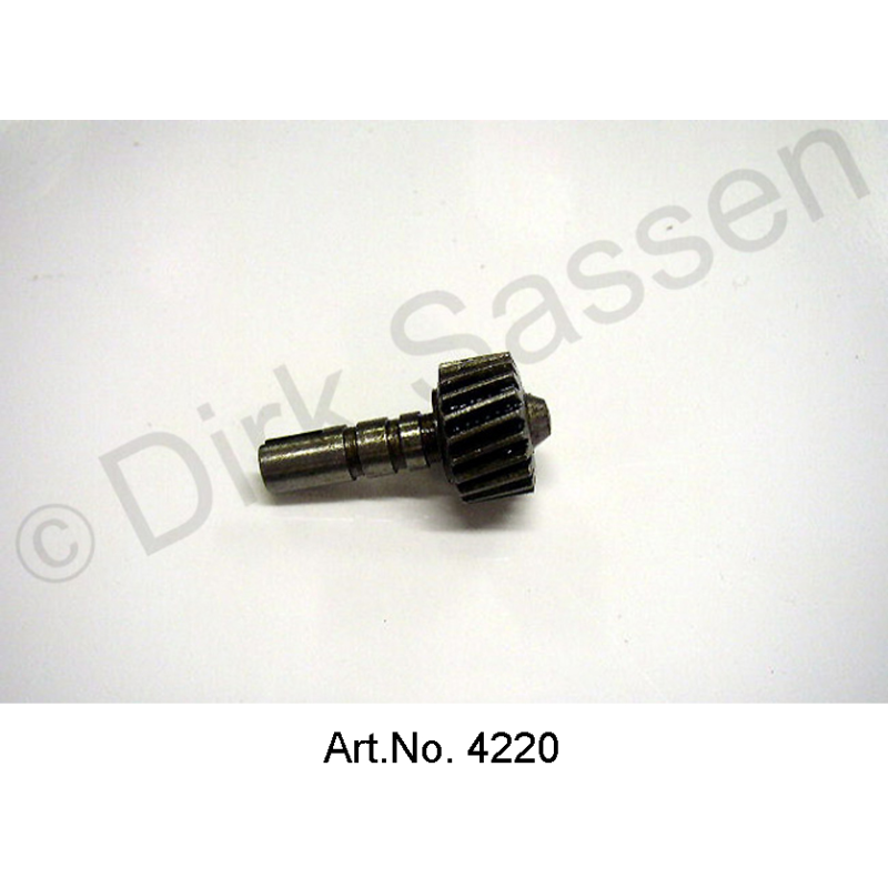Pinion for speedometer, 5-speed, 21 teeth, original spare part, used
