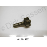 Pinion for speedometer, 4-speed or semi-automatic, 21 teeth, 1965 to 1969, used