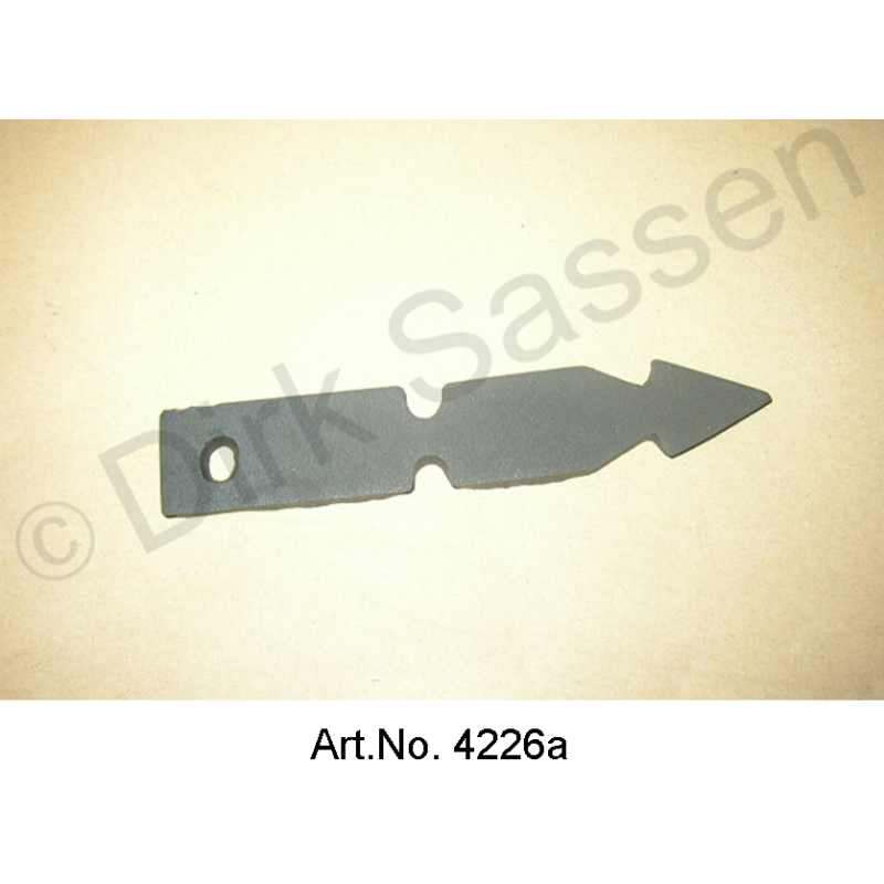 Bindmiddel voor retourslang, 122 mm