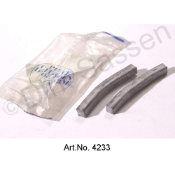 Rubber afdichtstrip voor tankvulklep, paar, 75 mm