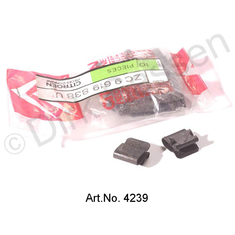 Klammer, groß, für Gummidichtung, O-ET ZC 9619838U, für Nr. 0489a, 0489b, 0490a, 0490b, 0483