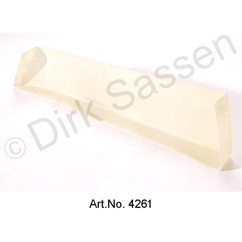 Pocket door trim, front, left, polyester