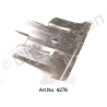 Air baffle, brake cover, 1963 to 1965, galvanized