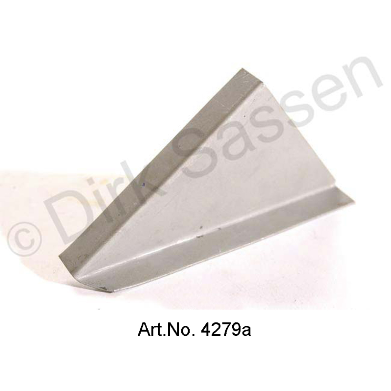 Piastra angolare per montante anteriore, sinistra